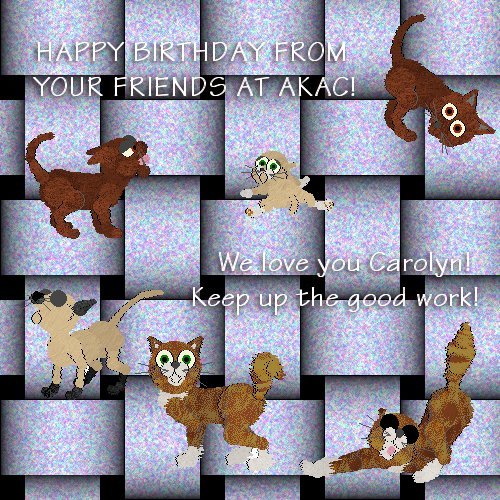 Happy birthday from AKAC