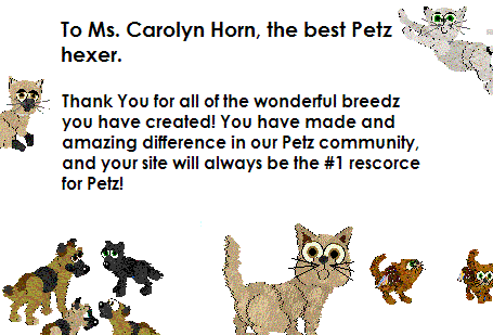 A lovely thank you from Rachael