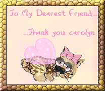 a sweet thankyou